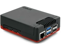 Argon40 Argon Neo 5 Bred – Raspberry Pi 5 dėklas su ventiliatoriumi – juodas ir raudonas