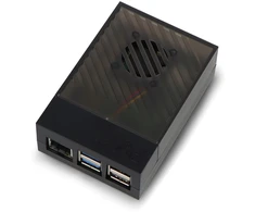 Argon40 Argon Poly+ 5 – ABS korpusas su 30 mm PWM ventiliatoriumi, skirtas Raspberry Pi 5 – juodas