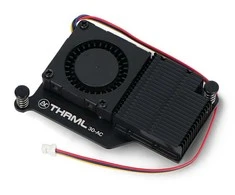 Argon40 Argon THRML ventiliatorius, skirtas Raspberry Pi 5 su aušintuvu - juodas - 30 mm