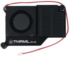 Argon40 Argon THRML ventiliatorius, skirtas Raspberry Pi 5 su aušintuvu - juodas - 30 mm