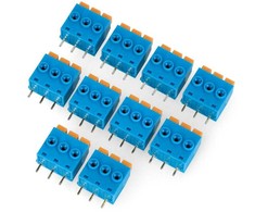 Oem ARK jungtis rastras 5.0mm 3 kontaktų - savaime užsifiksuojanti - 10 vnt
