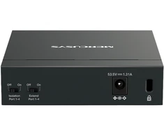 Šakotuvas Mercusys 5-port Gigabit Desktop Switch su 4-Port PoE+ | Mercusys