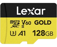 Atminties kortelė Lexar GOLD Micro SDXC 128GB