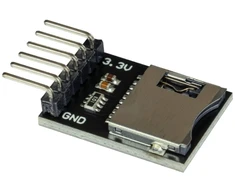Atminties kortelė Micro SD kortelių skaitytuvo modulis – Joy-IT COM-MSD
