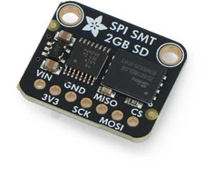 SPI Flash SD kortelė – XTSD 2 GB – NAND Flash atminties modulis – Adafruit 6038