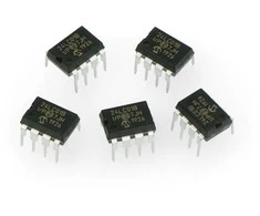 Oem Atmintis EEPROM 1kb I2C 24LC01B-I/P - 5 vnt
