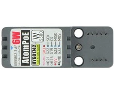 ATOMIC PoE Base W5500 - Ethernet modulis su PoE prievadu - Atom išplėtimo modulis M5Stack kūrimo moduliams