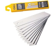 Atsarginiai peiliai geležtės Deli Tools EDL-DP092 9mm - 10 vnt