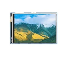Atsparus jutiklinis LCD IPS ekranas 3.5" 480x320px, SPI, 65K RGB, skirtas Raspberry Pi Pico, Waveshare 19907