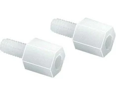 Oem Atstumas 10 mm M3 - 10 vnt - Z/W stulpelis, poliamido kolona