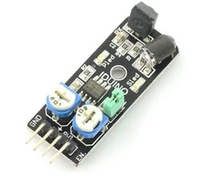 Atstumo jutiklis, atspindintis - imtuvas + IR siųstuvas - 3.3V/5V - 40cm - Iduino ST1081