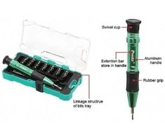 Oem Atsuktuvas su keičiamais antgaliais (30vnt.) SD-9608 Pro'sKit