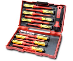 Atsuktuvų komplektas (13 dalių) elektrikams VDE 1000V SD-V861 Pro'sKit