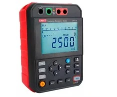 Aukštos įtampos izoliacijos varžos matuoklis 250V/100G?-2500V/1T?.30-1000V DC; UNI-T
