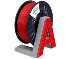 AURAPOL PLA metalizuotas siūlas 1.75 mm 1kg - Raudonas