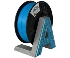 AURAPOL PLA pusiau permatoma gija 1.75mm 1kg - Aqua Dream