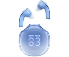 Ausinės TWS Acefast T9, Bluetooth 5.3, IPX4 (ledyno mėlyna)