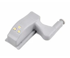 Automatinis LED spintelės apšvietimas spintelės durelių vyriui - šaltai baltas