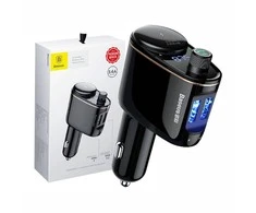 Automobilinis Bluetooth MP3 siųstuvas Baseus S-06Black OS
