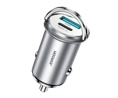 Automobilinis įkroviklis Joyroom C-A45, 1 x USB QC3.0, 1 x USB-C PD 20 W (sugadintas)