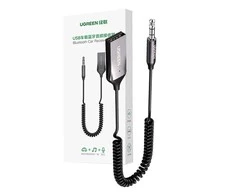 Automobilinis Bluetooth imtuvas UGREEN 70601B - pilkas