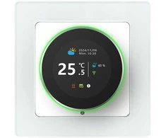 Avatto Išmanus, sieninis termostatas grindų termo pavaroms su ratuku, Wi-Fi, TUYA