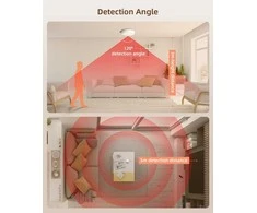 Avatto Judesio ir būvio jutiklis, paviršinis, Wi-Fi, mikrobangų, maitinamas USB 5V, TUYA / Smart Life