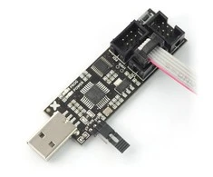 Oem AVR MKII v3 programatorius, suderinamas su AVRISP-MKII ISP + IDC juostinis laidas
