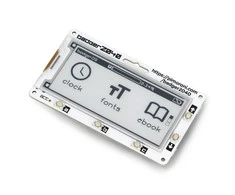 Badger 2040 - plokštė su RP2040 ir e-paper 2.9” 296x128px ekranu - Pimoroni PIM607