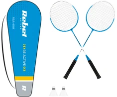 Badmintono rinkinys, grūdintas plienas, REBEL ACTIVE