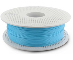 Bambu Lab PLA Glow plastikas 1.75mm 1kg – komplektuojamas su daugkartinio naudojimo rite – Glow Mėlyna