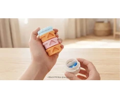 Bambu Lab PLA grynas siūlas 1.75 mm, 1kg – pridedamas su daugkartinio naudojimo ritinėliu – abrikosų spalvos