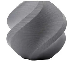 Bambu Lab PLA matinis plastikas 1.75mm 1kg – komplektuojamas su daugkartinio naudojimo rite – Ash Pilkas
