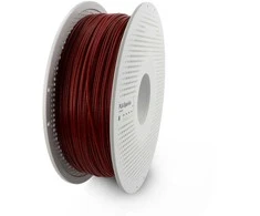 Bambu Lab PLA Sparkle plastikas 1.75mm 1kg – komplektuojamas su daugkartinio naudojimo rite – Crimson Raudona Sparkle