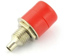 Oem Banana lizdas - raudonas - 4mm - 5 vnt