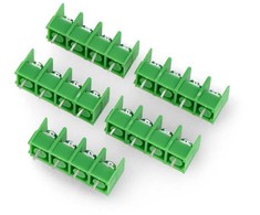 Oem Barjerinių gnybtų blokas, skirtas PCB, 4 kontaktų, 8.5mm rastras, 5 vnt.
