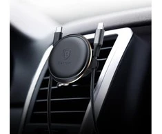 Automobilinis Baseus magnetinis telefono laikiklis į groteles - Auksinis