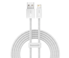 „Baseus Base Dynamic USB - Lightning“ laidas 2.4A 1m - Baltas