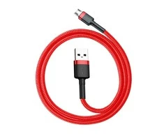 Baseus Cafule Micro USB kabelis 1.5A 2m - Raudonas