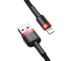 BASEUS USB A - Lightning laidas, 1m