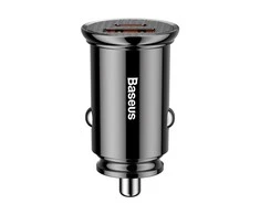 Baseus Circular automobilinis įkroviklis PD QC4.0 + 5A 30W - Juodas