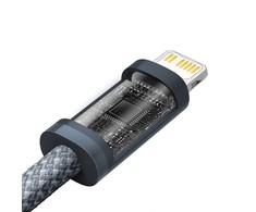 Baseus Dynamic Series USB-C - Lightning kabelis 20W 1m - Pilkas