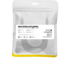 Baseus Ethernet CAT5, 8 m tinklo kabelis (juodas)