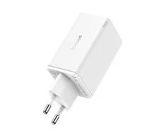 Baseus GAN6 Pro greitas įkroviklis, 2xUSB-C + 2xUSB, 65W (balta)
