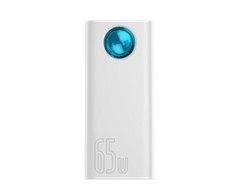 Baseus Power Bank Amblight 30000mAh QC 3.0 PD 3A 65W - Baltas