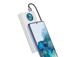 Baseus Power Bank Amblight 30000mAh QC 3.0 PD 3A 65W - Baltas