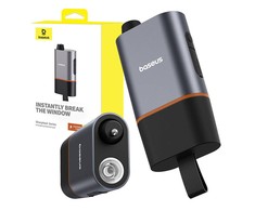Baseus Sharp Tool apsauginis plaktukas Langų daužymas+apsauginio diržo pjovimas - juodas