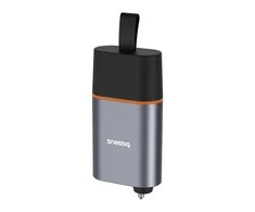 Baseus Sharp Tool apsauginis plaktukas Langų daužymas+apsauginio diržo pjovimas - juodas