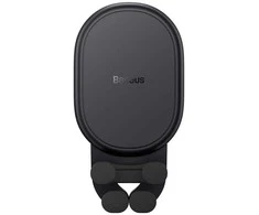 Stabilus gravitacinis belaidžio įkrovimo automobilinis laikiklis Baseus Pro 15W - juodas