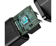 Baseus Sieninis įkroviklis Super Si 20W USB-C QC3.0 PD, juodas